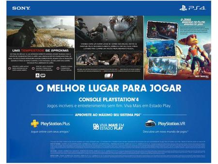 Imagem de PlayStation 4 Mega Pack V18 2021 1TB 1 Controle