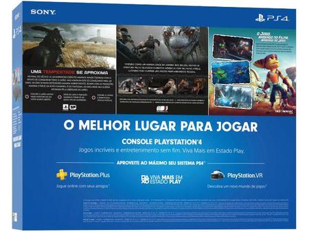 Imagem de PlayStation 4 Mega Pack V18 2021 1TB 1 Controle