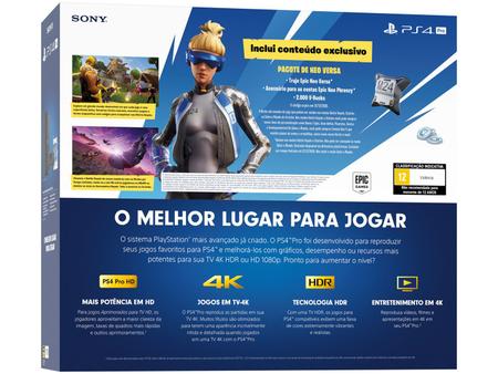 Promoção só hoje Ps4 Pro 1tb - semi novo com 1 controle 1 jogo