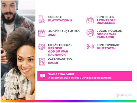 PlayStation 5 Edição Física + God of War Ragnarök - MKGAMES - Sua