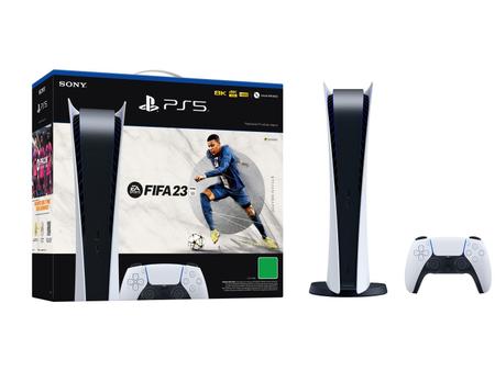 PlayStation 5 2022 825GB, 1 Controle Sony + FIFA 23 Lançamento