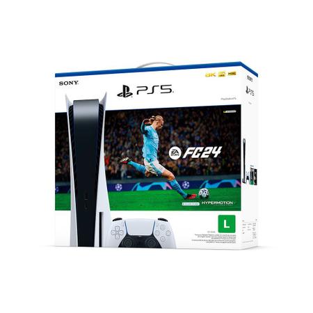 Imagem de Playstation 5 SO00010 825GB Controle Sem Fio FC 24 EA SPORTS Sony
