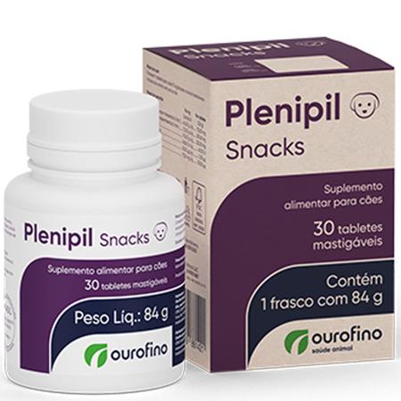 Imagem de Plenipil Snacks Cães 30 Tabs Omega 3 e Vitaminas - Ourofino Pet