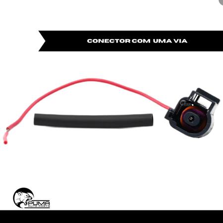 Imagem de Plug Conector Sensor Pressão Óleo Peugeot Citroen 1 Via