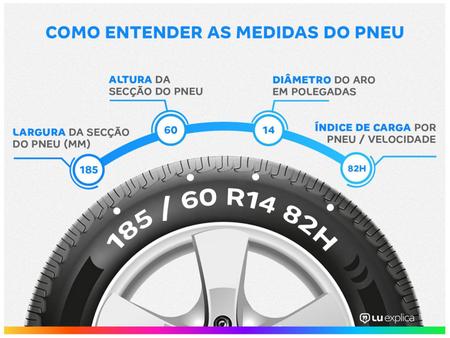 Imagem de Pneu Aro 14” 185/60R14 Goodyear 82H