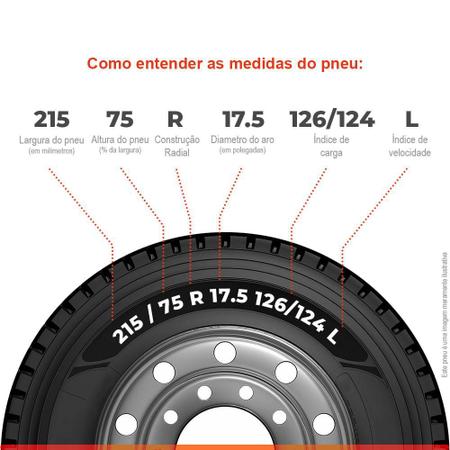 Imagem de Pneu Aro 17.5 215/75R17.5 Xbri Ecoplus P1 126/124L 16PR TL