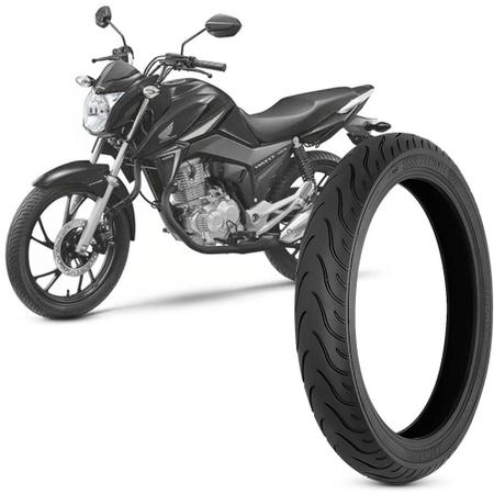 Pneu Moto Honda CG 160 Technic Aro 18 80/100-18 47P TL Dianteiro