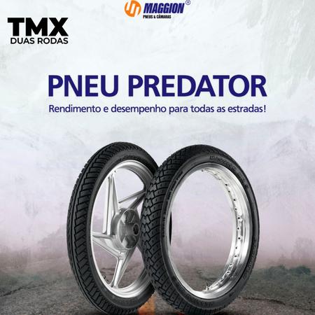 Imagem de Pneu Traseiro Honda CG Titan fan Cargo YBR Factor Maggion 90/90-18 Predator MR5 Uso Com Câmara