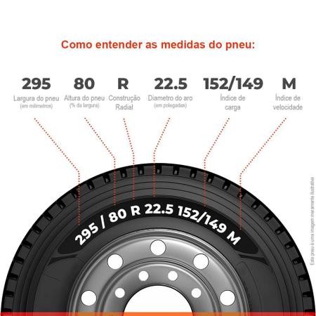 Imagem de Pneu Xbri Aro 22.5 295/80r22.5 152/149M 18pr TL Ecoway F1 Liso Rodoviário