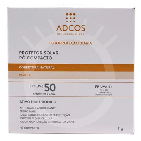 Imagem de Pó Compacto Adcos  Protetor Solar Pó Compacto FPS50