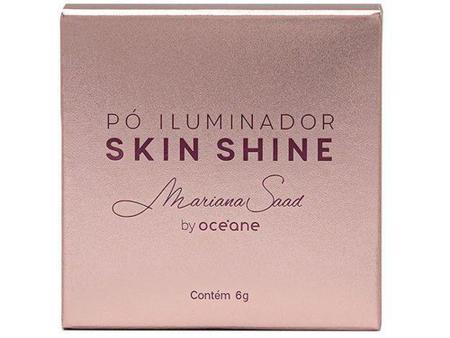 Imagem de Pó Iluminador Facial Corporal Océane Rose Gold - Mariana Saad Skin Shine Gold 6g