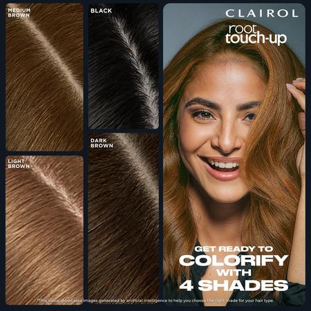 Imagem de Pó ocultador temporário Root Touch-Up Clairol Black