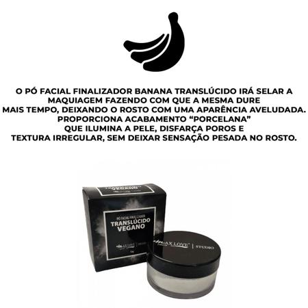 Imagem de Pó Translucido Mate  Powder Max Love - Pó Solto C/ Dosador