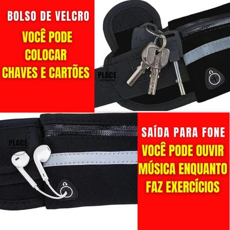 Pochete Esportiva Smart Pocket Ajustável Corrida Academia - MB Fit -  Pochete - Magazine Luiza
