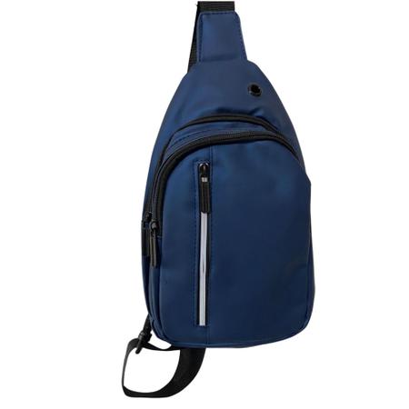 Imagem de Pochete Shoulder Bag Masculina Com Bolso Interno Impermeável