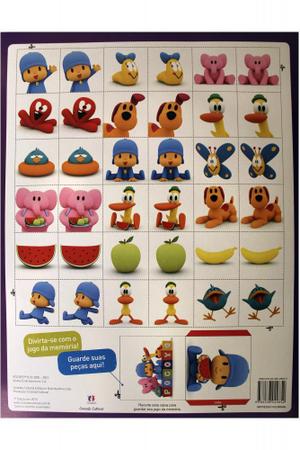 Pocoyo e seus amigos brincando para colorir