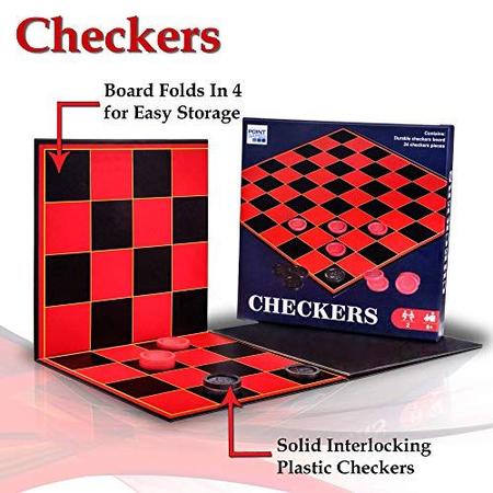 Imagem de Point Games Checkers Board  Grooves Empilháveis para Garantir O Rei  Jogo divertido para Todas as Idades