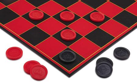 Imagem de Point Games Checkers Board  Grooves Empilháveis para Garantir O Rei  Jogo divertido para Todas as Idades