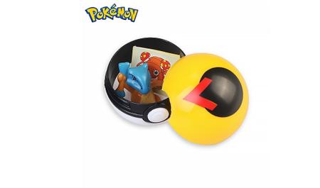 Kit 12 Pokemon Troca Rosto / Face + 1 Pokebola Boneco Figure