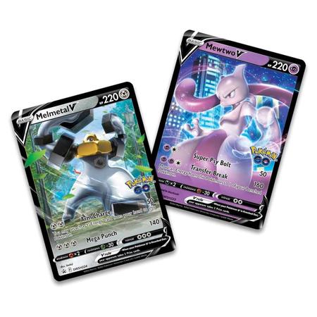 Deck Cartas Pokemon Go Batalha V Mewtwo E Melmetal - COPAG - Deck de Cartas  - Magazine Luiza