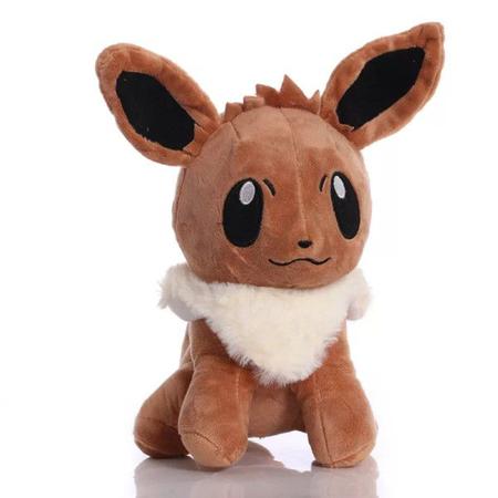 18cm pokemon ereto dos desenhos animados bonito eevee pelúcia