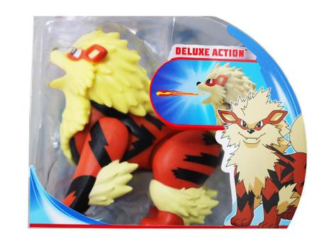 Figura Growlithe Arcamine,Pokemon - Sunny Brinquedos, Modelo: 3288