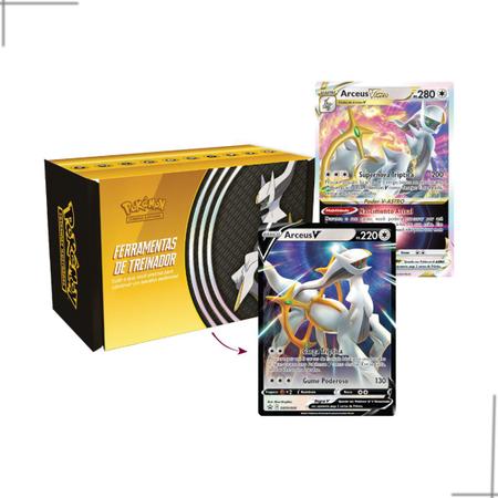 Pokémon TCG: Box Coleção Arceus V - Pokémon Company - Deck de Cartas -  Magazine Luiza