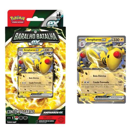 Cartas Pokémon Originais Básicas da COPAG com 10 unidades : Colecione -  Deck de Cartas - Magazine Luiza