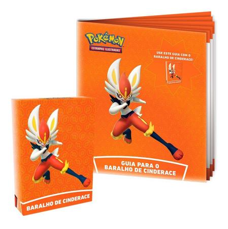 Jogo Cartas Pokémon Academia De Batalha Tabuleiro TCG Copag Moeda Cinderace  Pikachu e Eevee Baralho - Pokémon Cards Copag - Deck de Cartas - Magazine  Luiza