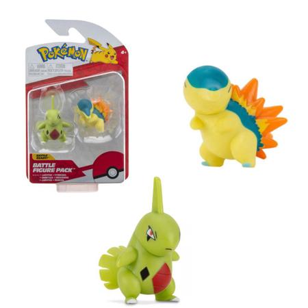 Pokemon Figuras de 5 cm Larvitar & Cyndaquil com 2 unidades, brinquedos  Pokémon, nova 2022, figuras Pokémon, oficialmente licenciados, brinquedos  de Pokémon : : Brinquedos e Jogos