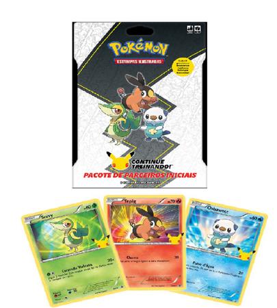 Pokémon TCG: Blister Gigante Pacote de Parceiros Iniciais - Unova - Pokémon  Company - Deck de Cartas - Magazine Luiza