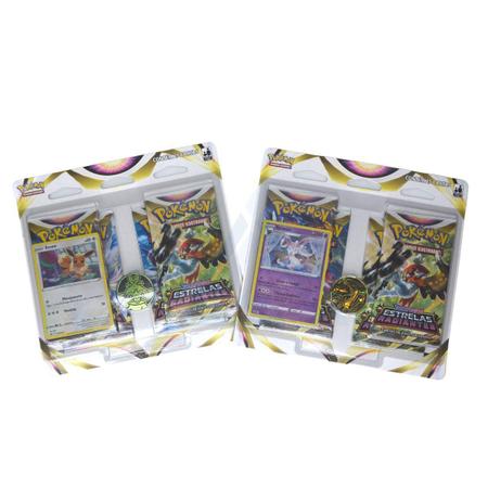 Jogo de Cartas Pokémon - Blister Quadruplo - EE - Estrelas