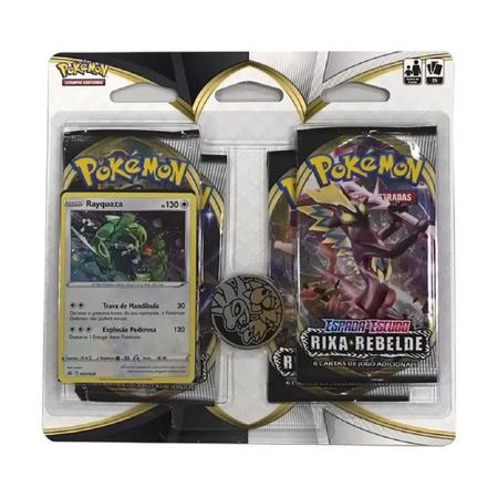 Deck de Cartas Pokemon Blister Quádruplo Rixa Rebelde - Copag