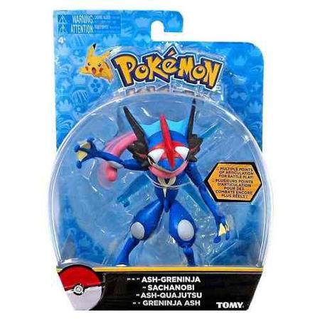 Pokémon - Review do boneco do Greninja - brinquedo desafio batalha Tomy  Edimagic 