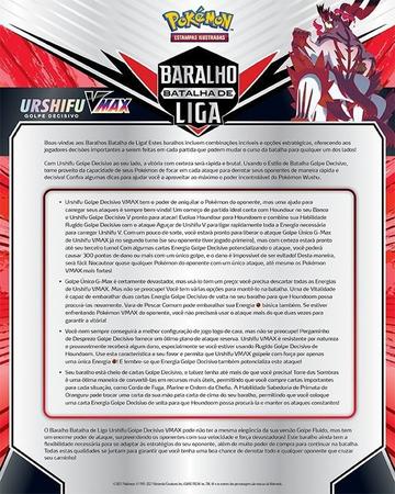 Box Pokémon Batalha De Liga Urshifu Vmax Original - Copag - ShopDG - Sua  Loja de Jogos de tabuleiro e Card games