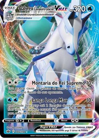 Batalha De Liga Pokémon Calyrex Vmax 120 Cartas 31515 - Copag - Deck de  Cartas - Magazine Luiza