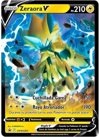 Pokémon Box Coleção De Batalha Premium V-max V-astro Zeraora - Pokemon TCG  Copag - Deck de Cartas - Magazine Luiza