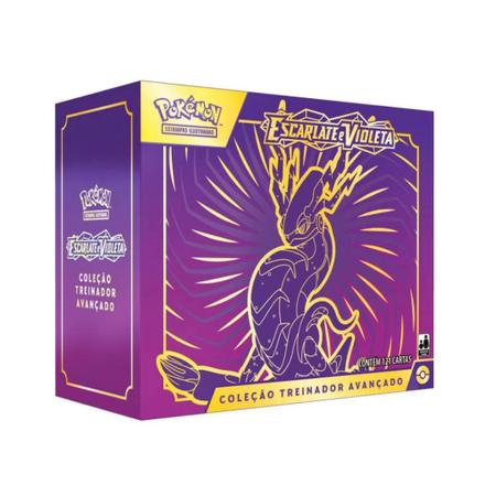 Box Miraidon Coleção Treinador Avançado Escarlate Violeta COPAG