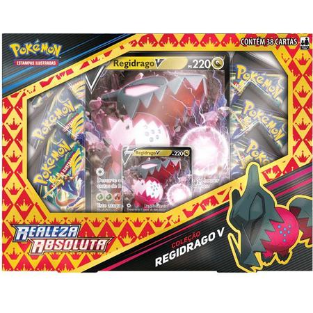 Pokemon Box de Coleção Especial Realeza Absoluta Jogo de Cartas Copag 32191