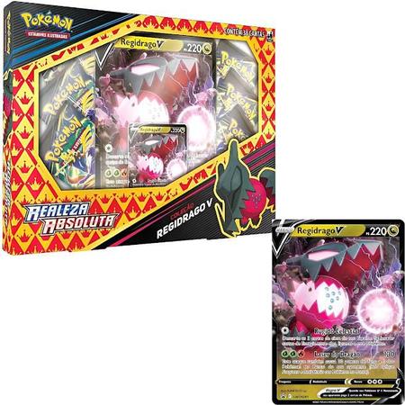 Box Pokémon- Realeza Absoluta Regieleki V - Copag