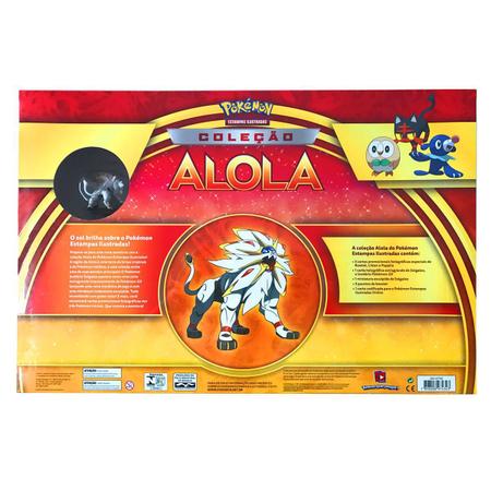 Pokemon Box - Coleção Alola - Solgaleo Gx - Vermelho - MP Brinquedos