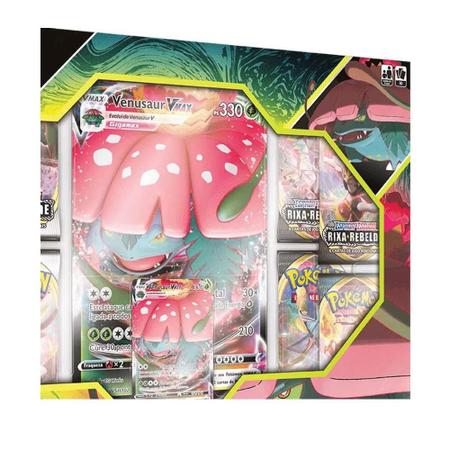 Box De Batalha Pokémon Venusaur VMax Copag - Deck de Cartas - Magazine Luiza