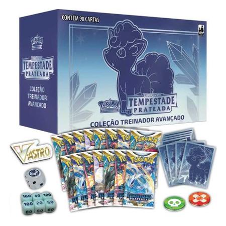 Pokémon Cartinhas Box Treinador Avançado Lendaria Rara Tcg - Copag - Deck  de Cartas - Magazine Luiza