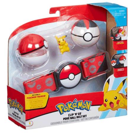 Cinto Pokemon - Com Pokebola e Figura do Pikachu SUNNY BRINQUEDOS - Shop  Coopera