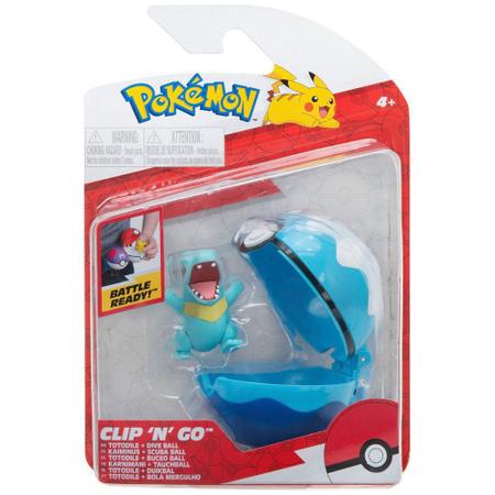 Compre Boneco Pokémon Turtwig + Poké Ball aqui na Sunny Brinquedos.
