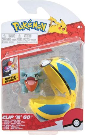 Pokémon Pokebola Clip N Go Sortido Sunny - 002606