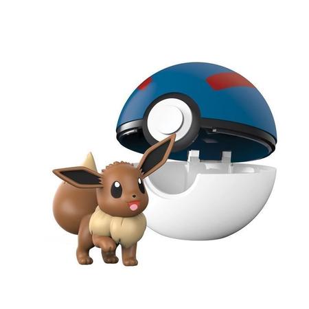 Imagem de Pokémon Clip N Go - Kit C/ 6 Pokébola Com Clip e 6 bonecos - Dtc