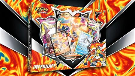 Imagem de Pokémon coleção box infernape v tcg 38 cartas copag