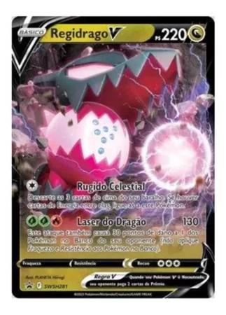 Pokémon Coleção Realeza Absoluta Regidrago V - Copag - Deck de