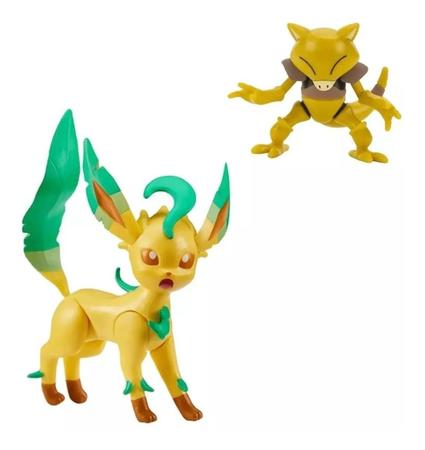 Compre Pokemon - Kit 8 Figuras de Batalha - Pikachu, Abra, Leafeon aqui na  Sunny Brinquedos.